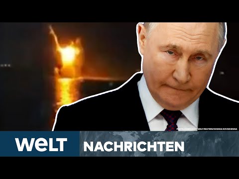 UKRAINE-KRIEG: Debakel für Putin! Spezialeinheiten zerstören weiteres Kriegsschiff vor Krim I STREAM