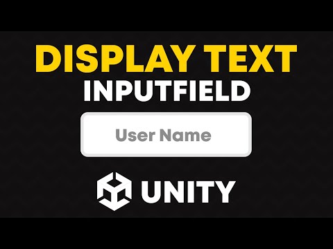 How to Display Text from InputField and Save User name in Unity