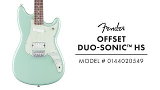 Fender Offset Duo-Sonic HS