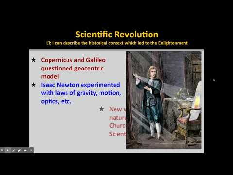 2.1 Introduction to the Enlightenment