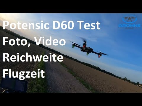 Potensic D60 Drohne Test: Foto, Video, Reichweite, Flugzeit