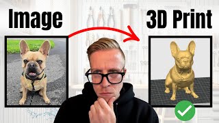 How to Turn an Image into a 3d Print Model - Super EASY!