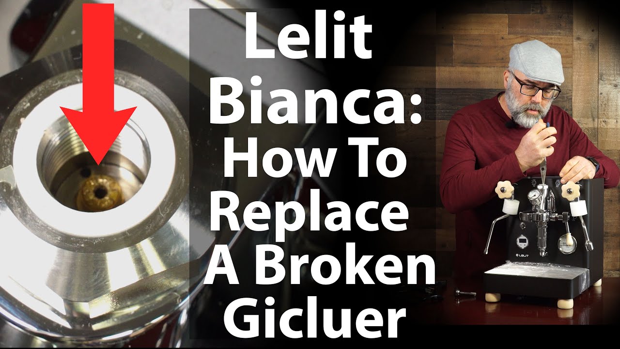 Lelit Bianca Espresso Machine: How to Fix a Broken Gicluer
