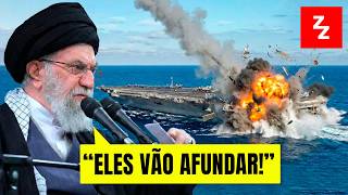 Iran in the US's sights? General speaks after threat to aircraft carrier and military exercises.