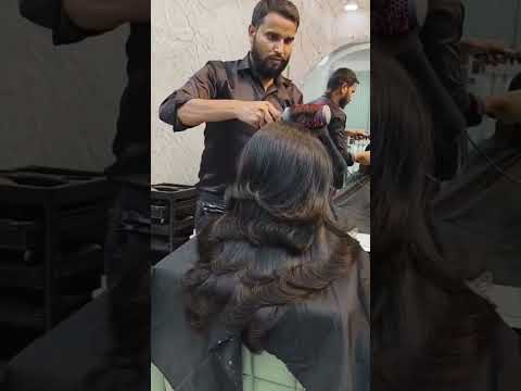 advanced layer with step cut/ hair cutting/step cut with layered