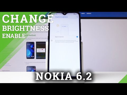 How to Set Up Auto Brightness in NOKIA 6.2 2019 – Manage Screen Brightness