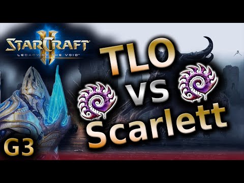 SC2: LotV - TLO vs Scarlett - ZvZ Game 3