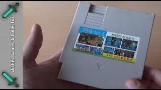 NES / 8-bit - Family Computer / '90 Oldschool 750 in 1 Multi Game Cart