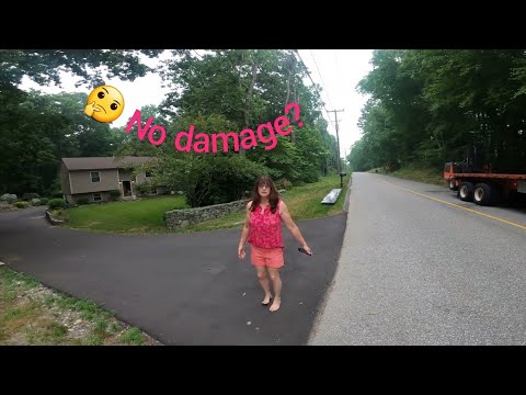 Customer Karen Says she wants us to drive on her driveway AGAIN after we allegedly damaged it?