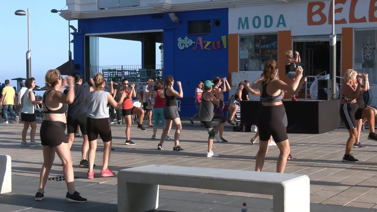 Clases gratuitas de zumba en Sabinillas