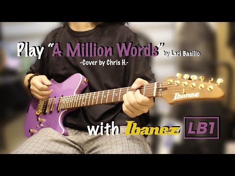 《A Million Words》Lari Basilio (short) | Guitar Cover by Chris H. #laribasilio #ibanez ​