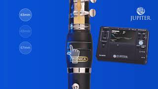 Jupiter Clarinette Sib étudiant ABS + baril intonica - Video