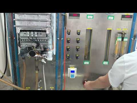 0 01MPa Start-up Water Pressure  Gas Water Heater Test from GASTEK!