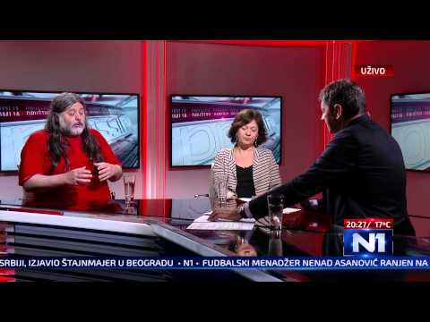 N1 Pressing: Dubravka Stojanović i Teofil Pančić (28.04.2015.)
