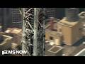 Two People Climb To The Top Of The Empire State Building