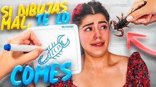 SI DIBUJAS MAL TE LO COMES | LOS POLINESIOS RETO SI DIBUJAS MAL TE LO COMES | LOS POLINESIOS RETO