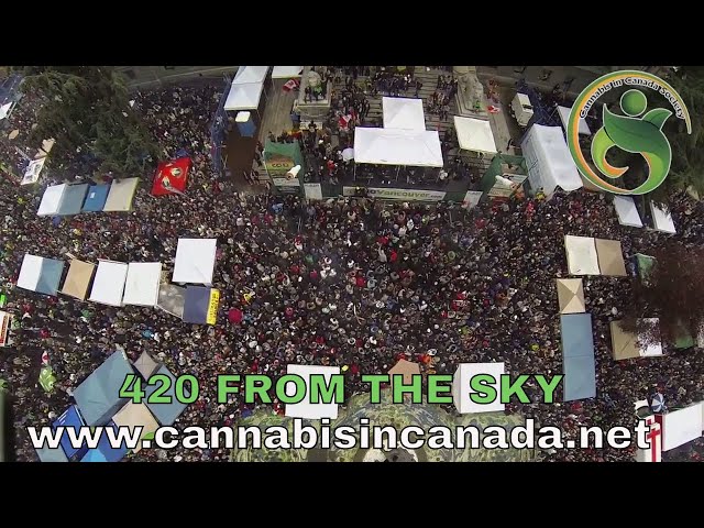 420 Vancouver 2014 from the sky