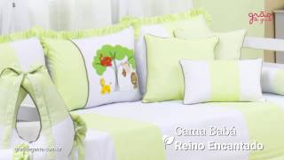 Quarto para Bebê Reino Encantado Verde | Ref: 52423