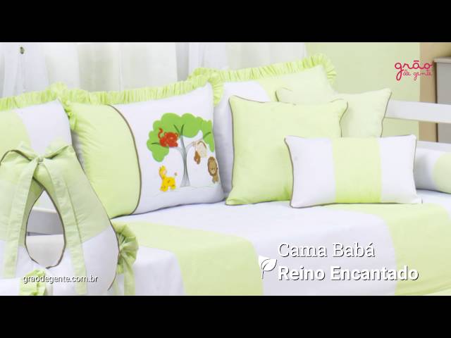 Quarto para Bebê Reino Encantado Verde | Ref: 52423