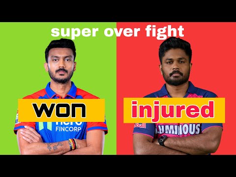Super over fight between Rr and dc | #rrvsdc #matchreview