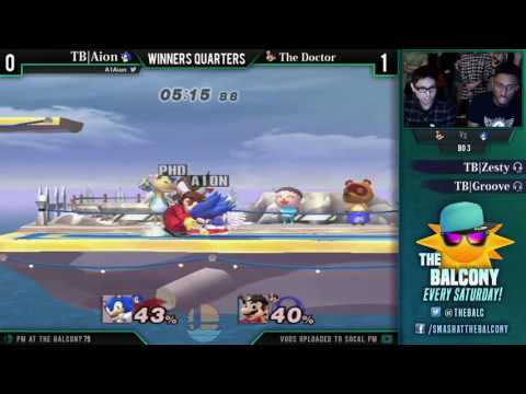 PM @ the Balcony 79 - Winners Quarters ft. TB|Aion (Sonic) VS The Doctor (Mario)