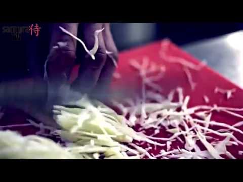 Samura Damasko plieno Šefo peilis SD-0085 video