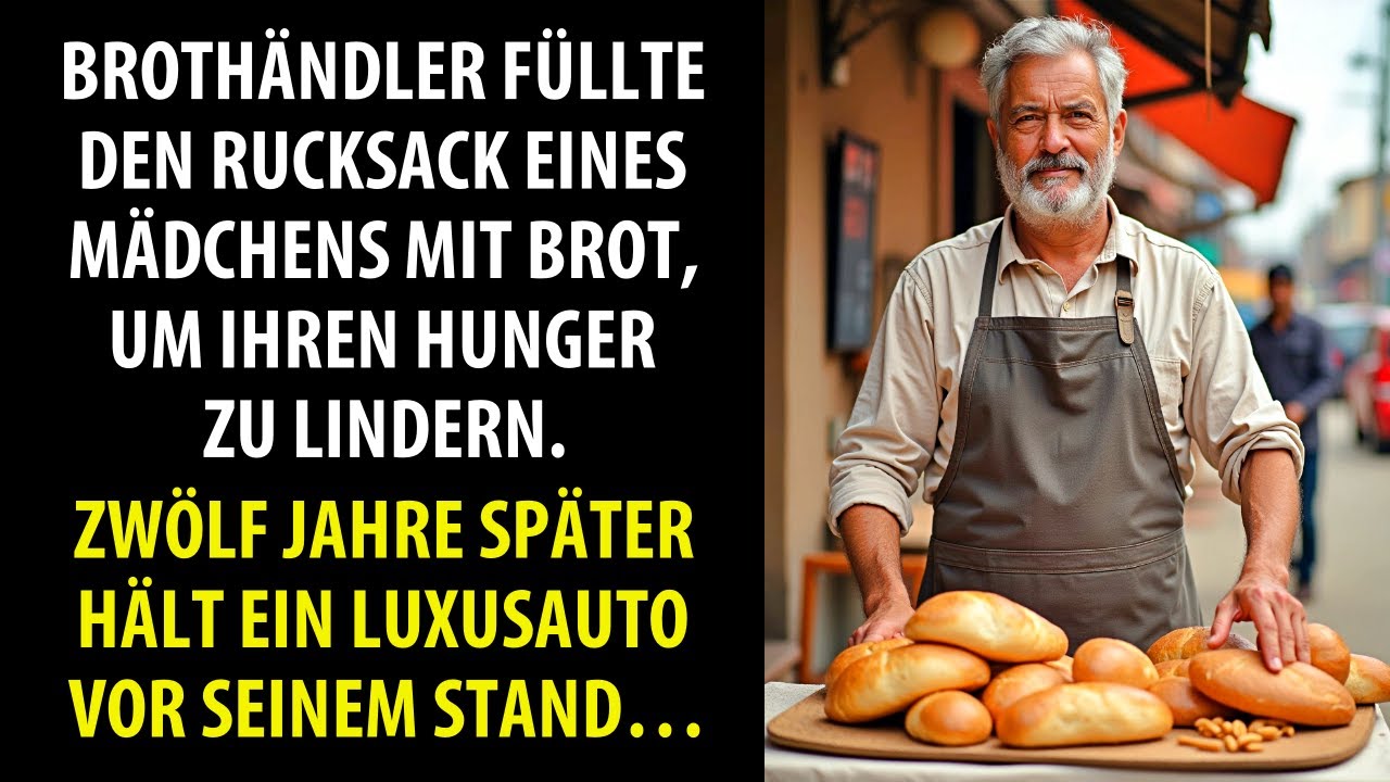Brothändler half hungrigem Mädchen. Doch nach zwölf Jahren ein luxuriöses Auto...