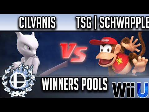 Showdown Battle Royale 2 WINNERS POOLS - Cilvanis (Mewtwo) vs TSG | SchwApple (Diddy Kong)