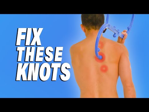 How to Release Knots Between Shoulder Blades (+NO MASSAGE SOLUTIONS)