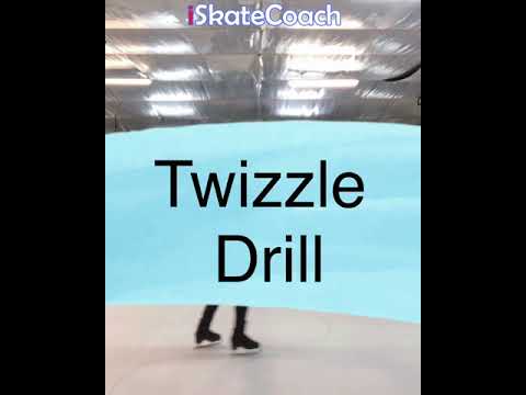 A simple yet effective twizzle drill for ice skaters