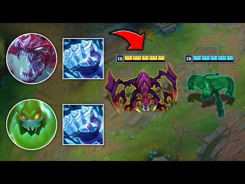 We played the 2 LARGEST champs in the game and built size items