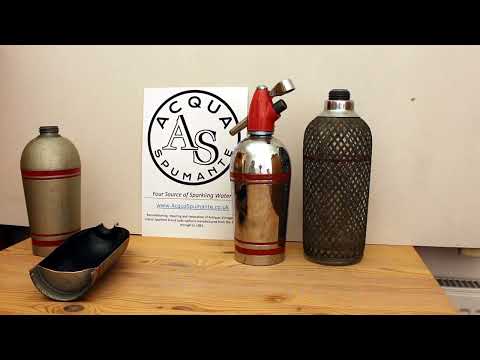 How did they make the Sparklets Art-Deco soda syphons? Sectioned view of the metal body reveals all!