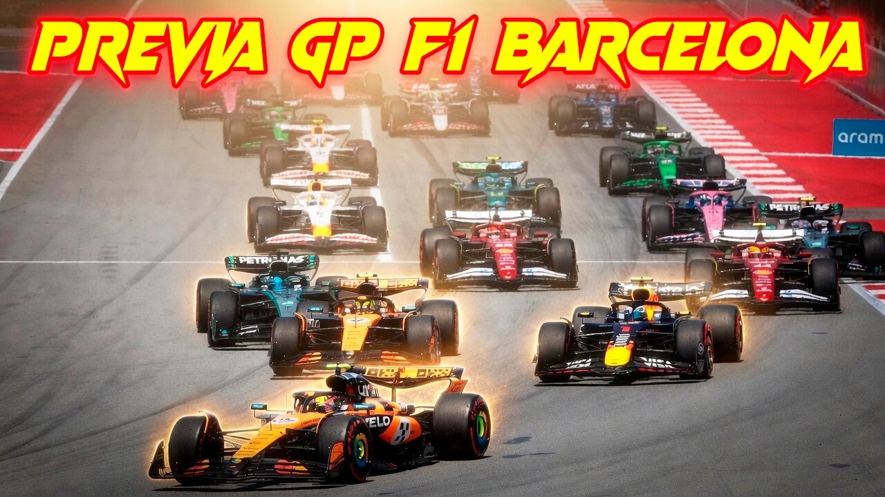 PREVIA F1 BARCELONA 2026, 4 ZONAS DE RECTA, OVERTAKE, SALIDA, QUALY, ESTRATEGIAS, HORARIOS, METEO