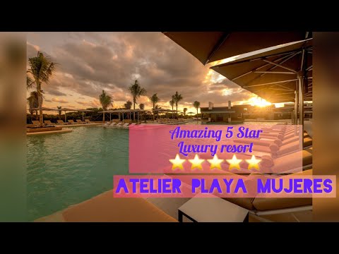 The STUNNING Atelier Playa Mujeres 5 Star Luxury Resort Review (Pt 1)