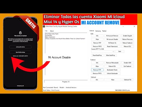 ✅Remove all Xiaomi Mi Cloud accounts 2024 Mi Account Unlock Tool, Solution 2024