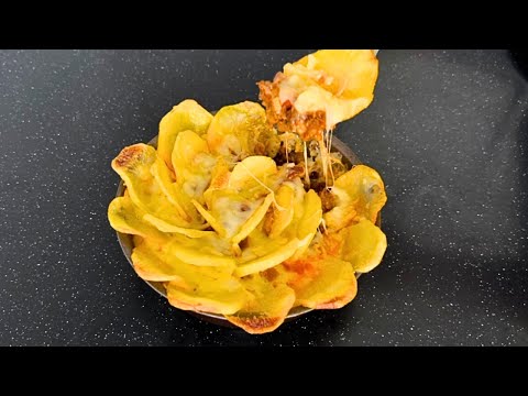 Delicious Potato Recipe! Perfect Dinner! Beautiful Cheese Potato Flower #quietkitchen