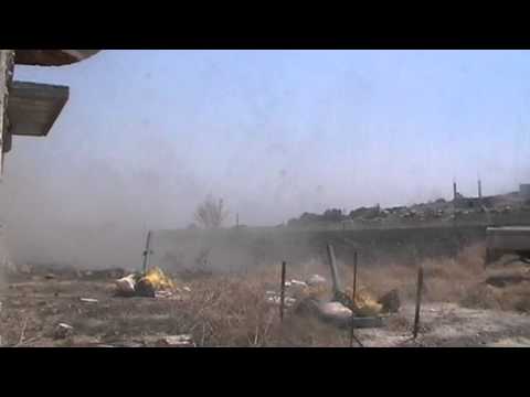 استهداف مقرات النظام بقذائف الهاون من قبل فرقة أنصار الحق في ريف اللاذقية