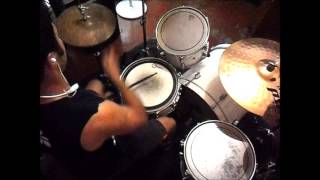 as i lay dying - control is dead - drum cover