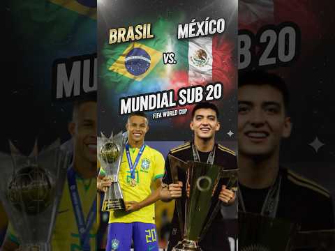 Mexico vs Brazil U20 World Cup. #MexicanNationalTeam #MexicanFootball #Mexico #Brazil