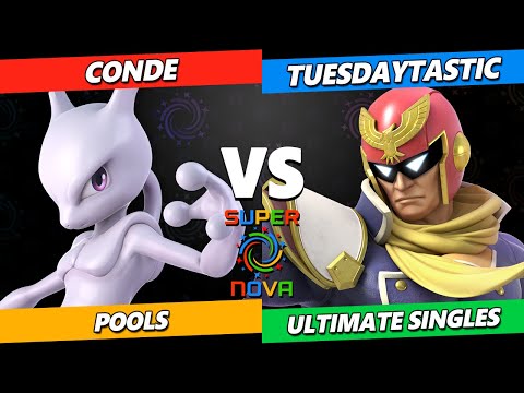 Supernova 2025 - Conde (Mewtwo) Vs. TuesdayTastic (Captain Falcon) Smash Ultimate - SSBU