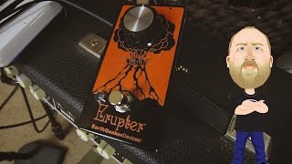 新品 未使用 EarthQuaker Devices Erupter Erupter Ultimate Fuzz Tone — EarthQuaker Devices