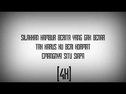 RABIG ft. ECKO SHOW -Emangnya situ siapa [Lirik Lagu]