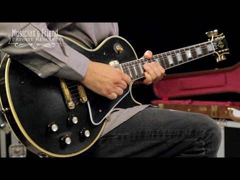 Gibson Custom 2014 Robby Krieger 1954 Les Paul Custom Electric Guitar, Aged Black