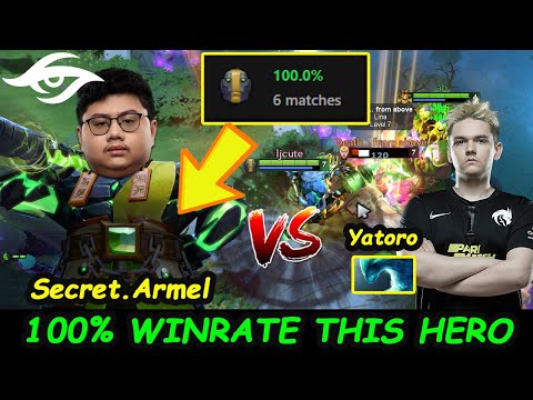 Secret.Armel 100% Winrate New Hero Pool vs Yatoro Ready for TI12 Regional Qualifiers