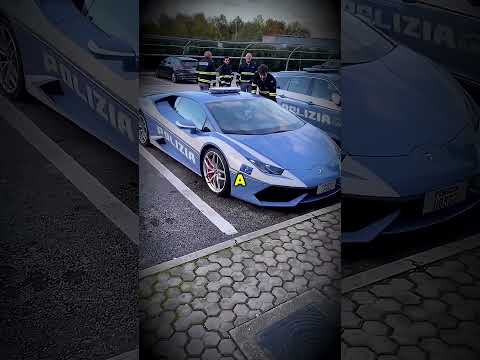 Lamborghini As Police Cars