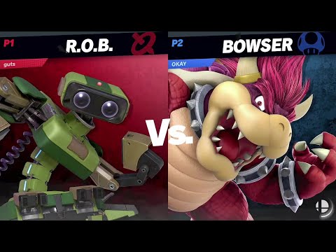 Greenville Smash On #6 - Winners - cfinn (ROB) vs. OKAY (Bowser) - SSBU Singles