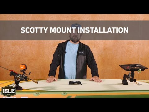 Installing the Scotty Mount Fishing Kit