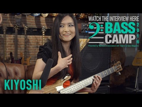 Bass Camp 2016 Interviews - KIYOSHI