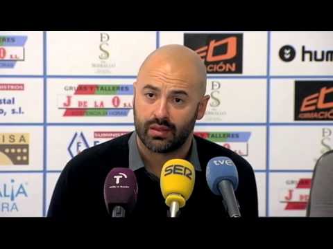 David Movilla tras Talavera 2 - Barakaldo 2