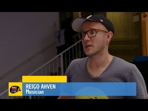World Cleanup Day: Reigo Ahven is playing trashimba!